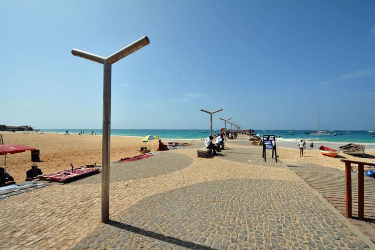 RIU Kapverden - Insel Sal - Santa Maria - Landungsbrücke Pontão